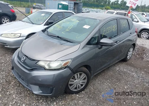 2017 Honda Fit Lx из США, поврежденный, VIN JHMGK5H51HS013487